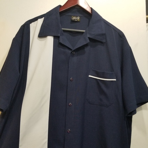 Steady Other - Rockabilly vintage retro button down shirt.